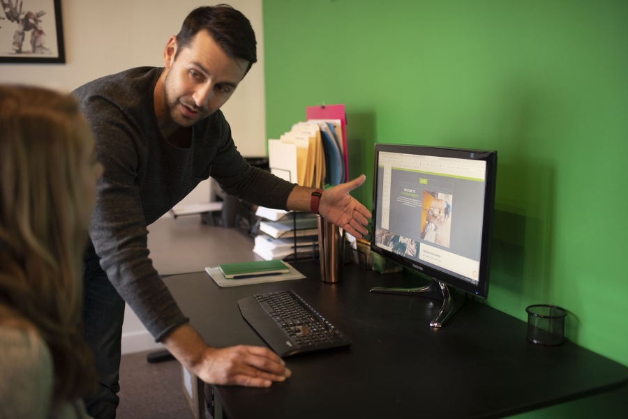 Calgary creative agency website CMS